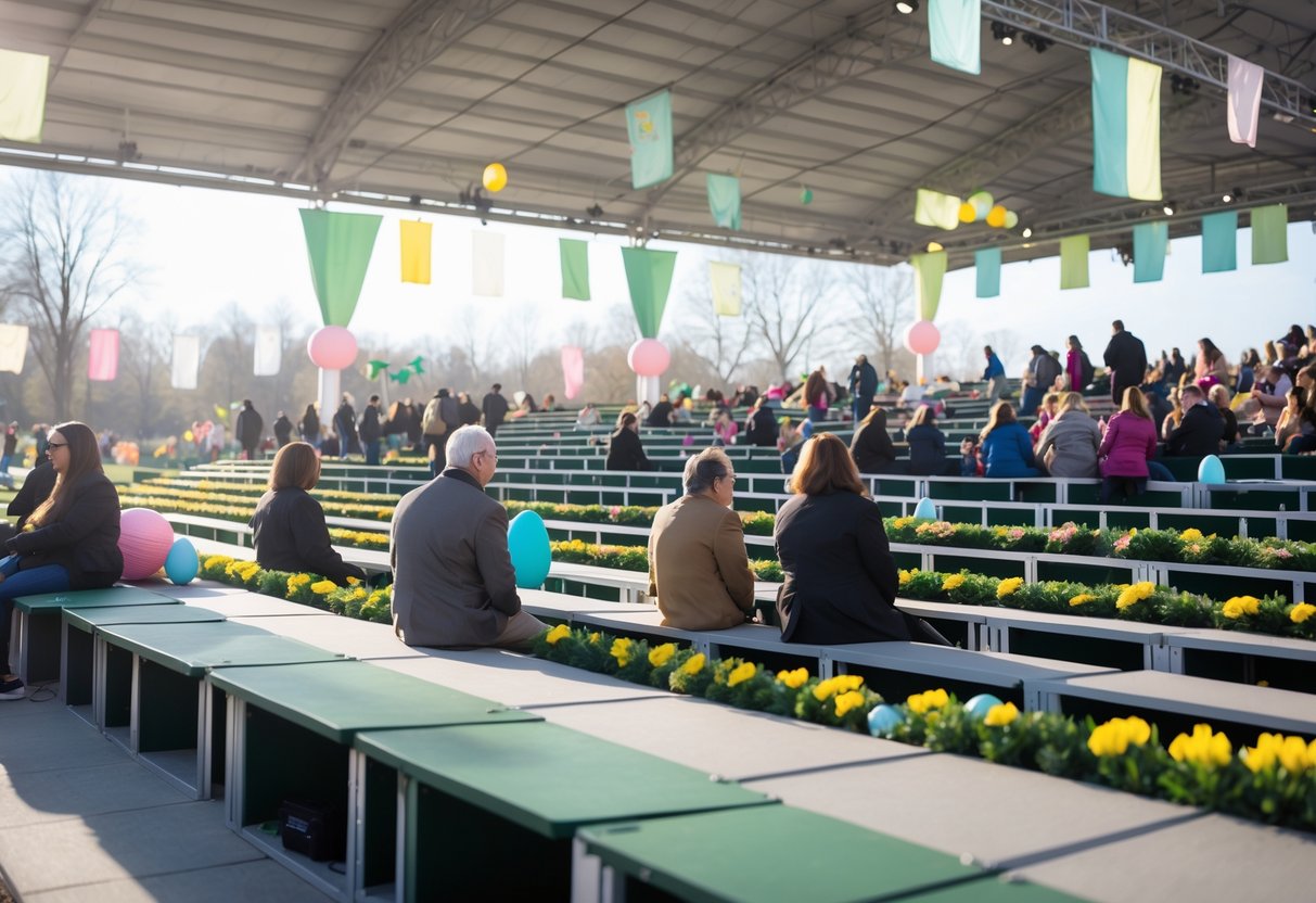 Store begivenheder i påsken kræver fleksible løsninger med tribuner